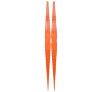 Ieron Plastic Car Door Panel Gap Alignment Gauge Measuring Tool, Taper Feeler for Auto Car Vehicle, A simple tool for correct body alignment (Orange Red)