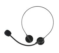 Ieron Radio Phone Headset Prop Microphone Fancy Costume Headpiece for Cosplay Parties Themed Events and Stage Performances