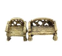 Ieron Rustic Bench, Fairy Garden Accessories, Mini Resin Gardening DIY creative ornaments, Mini Bench