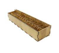 Ieron Wooden Animal Bobbin Set Creative Animal Bobbin Set Design Embroidery Floss Organizer Box With Bobbins DIY Thread And Bobbin Organizer For Embroidery Floss(Rabbit)