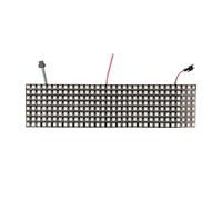 Ieron WS2812B 8x32 256 Pixel Matrix RGB 5050 SMD Individually Addressable Flexible Strip for Customized Lighting Effects in Displays and Projects