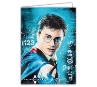 IETSCPXL-19772 Maxi Large Card XL 22 x 31 cm Sorcerer Round Glasses Scar Lightning Forehead CELEBRITY ICONS Sidney Maurer Official License - Interior 44 x 31 cm with Envelope - Birthday Gift