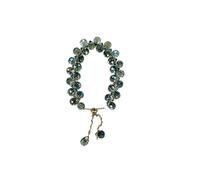 IETWIPNO Aurora Borealis Crystal Bracelet for Women, Sugar Austrian Crystal Delicate and Gorgeous Bracelet, 6.9in, Crystal, crystal