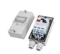IEUMJNAT AC 660V 3 Pole 0.16A-0.25A Adjustable Switch Circuit Breaker w Waterptoof Case