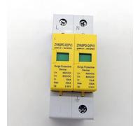IEUMJNAT Circuit Breaker SPD DC 500V 800V 1000V 2P 10~20ka Surge Protector Device Cress Low Voltage House 3 Pole Lightning Protection(500V)