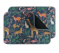 IEUUMLER Reusable Dog Training Pads, 2 Pack Washable Puppy Pads, Super Absorbent Forest Pattern Waterproof Washable Pee Pads for Dogs, Fast Drying Training Pads for Home, Car, Travel EU013