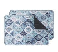 IEUUMLER Washable Pee Pads for Dogs, 2 Pack Reusable Pee Pads for Dogs Non-Slip Grip, Super Absorbent Waterproof Puppy Pads for Potty training, Playpen, Crate, Whelping Box EU011