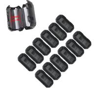 IEUYO Clip-on Ferrite Ring Cores Clamps EMI RFI Signal Noise Filter Noise Suppressor for HDMI USB Power Cable Diameter 15mm 6-Pack