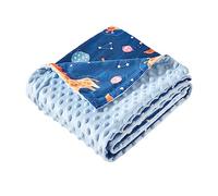iEvolve Baby Blanket Ultra Soft Double Layer with Dotted Backing Receiving Blankets Toddler Baby Nursery Bed Blankets Shower Gifts(80 * 100cm,Baby Deer)