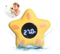 iewrtcin Baby Bath Thermometer, Waterproof Digital Newborn Water Thermometer with LED Automatic Induction Switch, High-precision Smart Room Temperature Thermometer for Bathtub Floating Toy