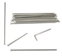 iexcell 20 Pcs M4 x 160mm Thread Pitch 0.7 mm Stainless Steel 304 Hex Socket Head Cap Screws Bolts Kit