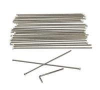 iexcell 25 Pcs M3 x 150mm Thread Pitch 0.5 mm Stainless Steel 304 Hex Socket Head Cap Screws Bolts Kit