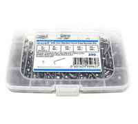 iexcell 250 Pcs M3 x 6/8/10/12/16 Stainless Steel 304 Hex Socket Head Cap Screws Bolts Assortment Kit