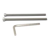 iexcell 4 Pcs M10 x 200mm Thread Pitch 1.5 mm Stainless Steel 304 Hex Socket Head Cap Screws Bolts Kit