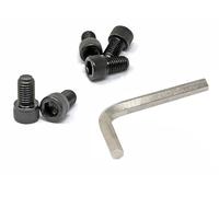 iexcell 5 Pcs M12 x 20mm Thread Pitch 1.75 mm Alloy Steel 12.9 Grade Hex Socket Head Cap Screws Bolts Kit, Black Oxide Finish