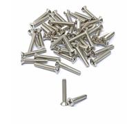 iexcell 50 Pcs #12-24 x 1-1/4" Stainless Steel 304 Phillips Drive Flat Head Countersunk Screws Bolts Kit