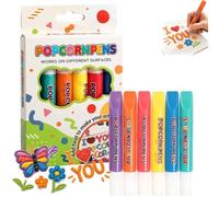 IEY 3D Relief Art Pen, 2026 New 3D Relief Art Pen, Puffy Markers (1 Set)