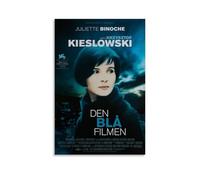 IEZUENR THREE COLORS BLUE 6 Poster Classic Movies Prints Home Wall Aesthetic Gifts for Men And Women 16x24inch(40x60cm)