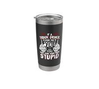 If A Truck Driver is Doing This to You Funny Trucker Dad Stainless Steel Insulated Tumbler