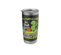 If A Turtle Loses Its Shell is It Naked Or is | Turtle Stainless Steel Insulated Tumbler
