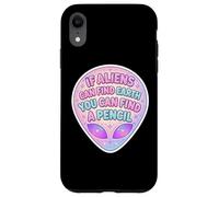 If Aliens Can Find Earth You Can Find A Pencil Woman Teacher Case for iPhone XR