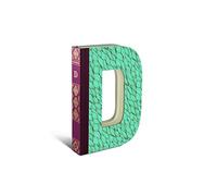IF Alphabooks-Letter D,Gold/Ivory