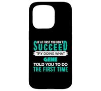 If At First Try Doing What GENE T-Shirt Name GENE Case for iPhone 15 Pro