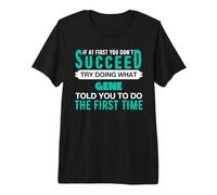 If at First Try Doing What Gene T-Shirt Name Gene Premium T-Shirt