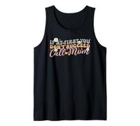 If at First You Don't Succeed Call Mom Parent Family Mother Tank Top