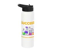 If At First You Don't Succeed Statistically Significant Stainless Steel Insulated Water Bottle