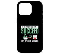 If At First You Don't Succeed Try Hybrid Attack Cyber Geek Case for iPhone 16 Pro