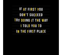 If At First You Don't Succeed Women's T-Shirt - Black - S