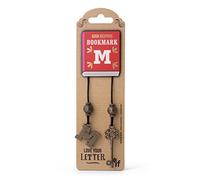 IF Book Keepers Personalised Bookmark - Letter M
