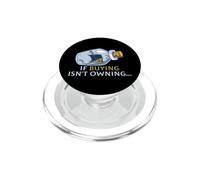 If Buying Isn't Owning... Pirate Ship in a Bottle PopSockets PopGrip for MagSafe