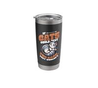If Cats Could Text You Back They Wouldnt Lone Cat Stainless Steel Insulated Tumbler