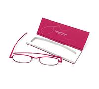 IF Compact Lenses Readers Slim Flat-Folding Unisex Reading Glasses - Berry
