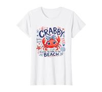If Crabby Please Return to Beach Feeling Beachy Women T-Shirt