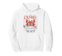 If Crabby Please Return to The Beach Funny Mood Crab Pullover Hoodie