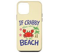 If Crabby Please Return to the Beach - Spring Break Kidcore Case for iPhone 12 mini