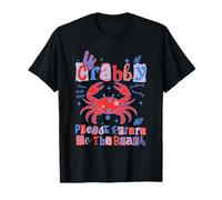 If Crabby Please Return to The Beach Tropical Land Escape T-Shirt