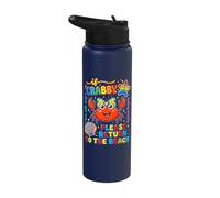 If Crabby Return to The Beach Funny Summer Crab Stainless Steel Insulated Water Bottle