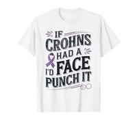 If Crohn’s Had a Face I’d Punch It Design T-Shirt