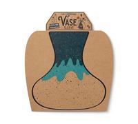 IF Decorative Vase Sleeve - Home decor - upcycle plastic bottles by covering them. Double sided cardboard cover - two vase designs per pack - Drippy Glaze