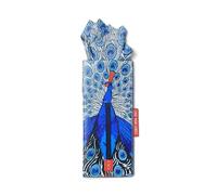 IF Love Your Lenses Eyeglass Cases, Peacock, 23cm x 8.5cm