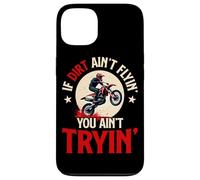If Dirt Ain't Flyin' You Ain't Tryin' Dirtbike Case for iPhone 13