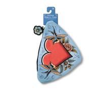 IF - Eclectionery Pencil Case - Soft Cotton Twill - Stationery Set - School Supplies - Boys & Girls - Heart