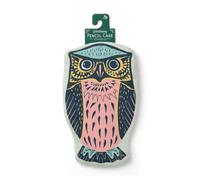 IF - Eclectionery Pencil Case - Soft Cotton Twill - Stationery Set - School Supplies - Boys & Girls - Owl