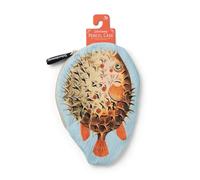 IF - Eclectionery Pencil Case - Soft Cotton Twill - Stationery Set - School Supplies - Boys & Girls - Puffer Fish