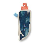 IF - Eclectionery Pencil Case - Soft Cotton Twill - Stationery Set - School Supplies - Boys & Girls - Whale