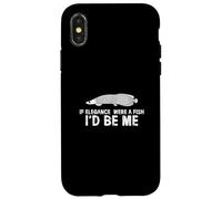 If Elegance Were A Fish I'd Be Me Ichthyology Arapaima Lover Case for iPhone X/XS